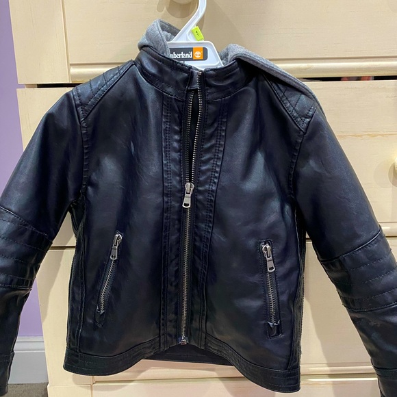 H&M Leather toddler jacket - Picture 1 of 5